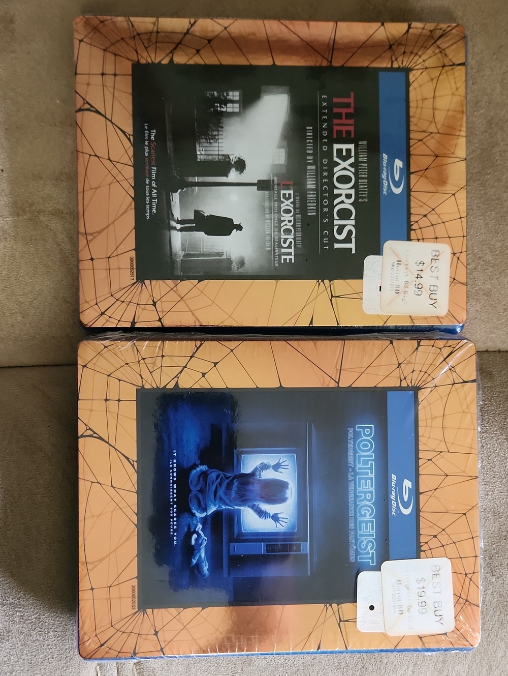 The Exorcist & Poltergeist Blu-ray - New